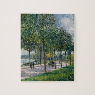 Allée of Chestnut Trees - Alfred Sisley Jigsaw Puzzle