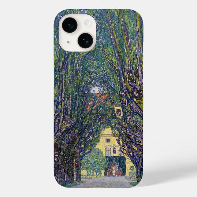 Allee at Schloss Kammer, Gustav Klimt Case-Mate iPhone Case (Back)