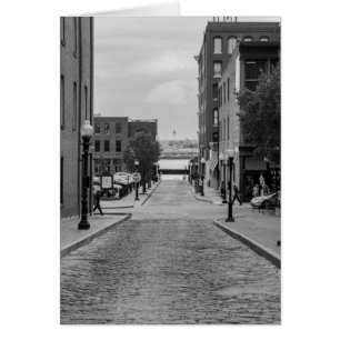 Allée de St Louis en nuances de gris