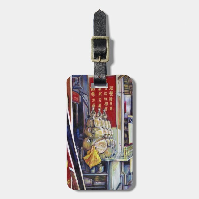 Allegedly Probabilistic Luggage Tag (Front Vertical)