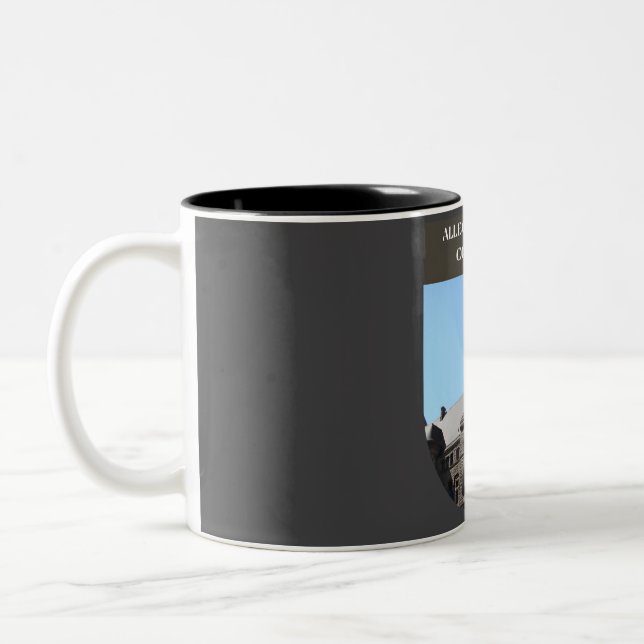ALLEGHENY COUNTY COURTHOUSE  Two-Tone COFFEE MUG (Left)