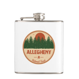 Allegheny National Forest Hip Flask