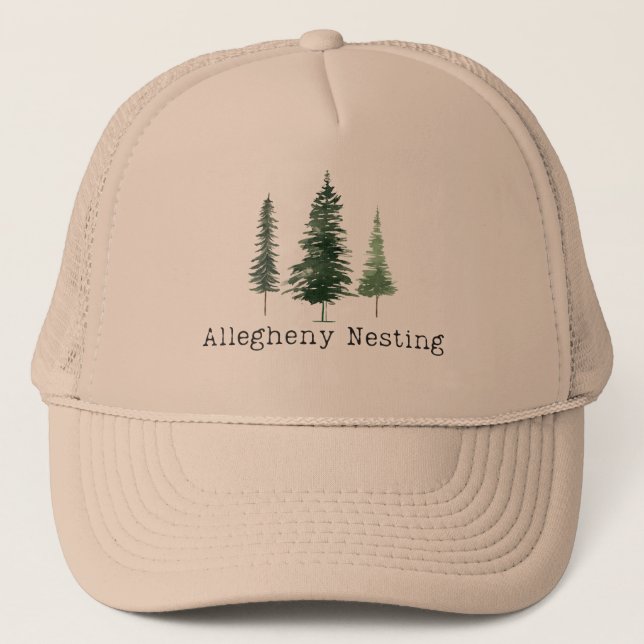 Allegheny Nesting Trucker Hat (Front)