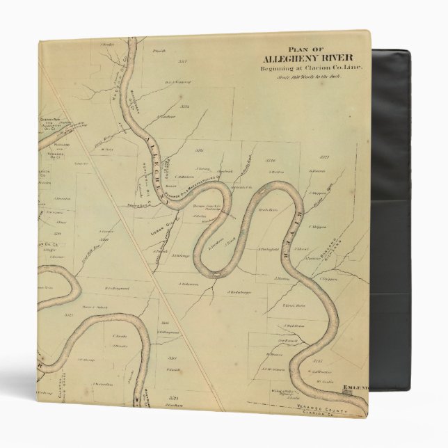 Allegheny River Binder (Front/Inside)
