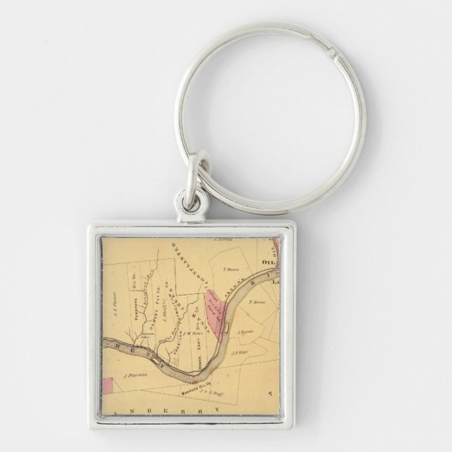 Allegheny River, PA Keychain (Front)