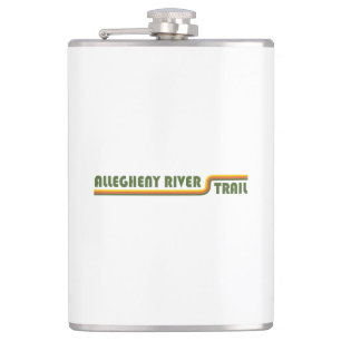 Allegheny River Trail Hip Flask