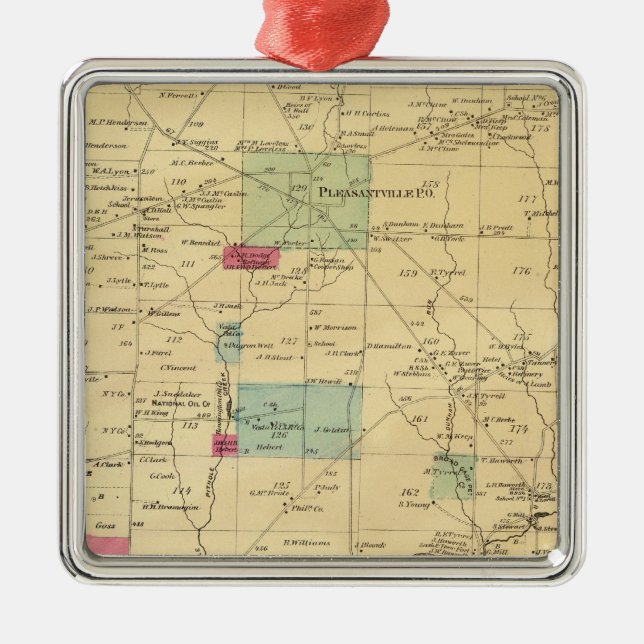 Allegheny Township Metal Ornament (Front)