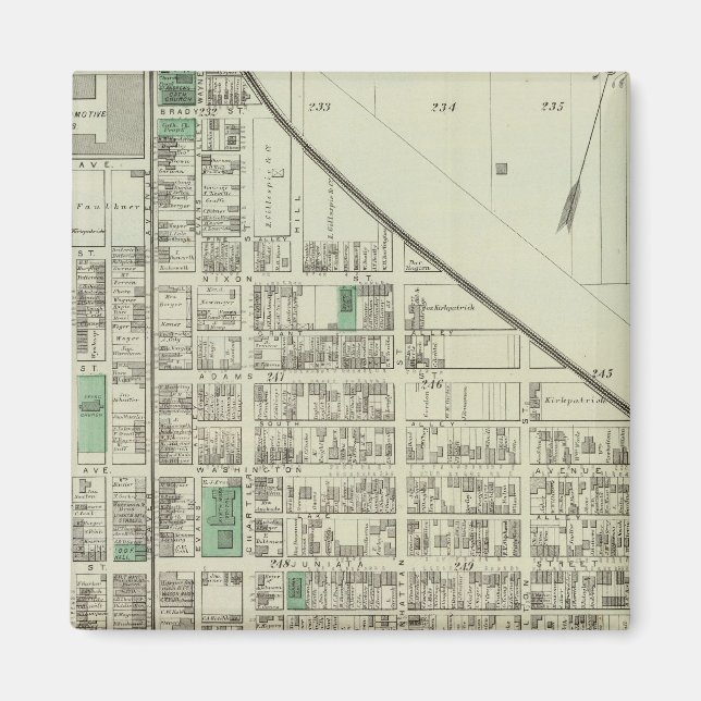 Allegheny ward 6 magnet (Front)