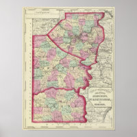 Allegheny, Washington, Greene counties