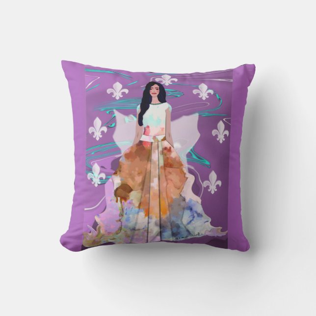 Allegiance LeeMariie's creative designs Throw Pillow (Front)