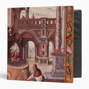 Allegorical illustration of an Alchemist at Binder