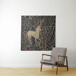 Allegorical "Millefleurs" Tapestry with Animals