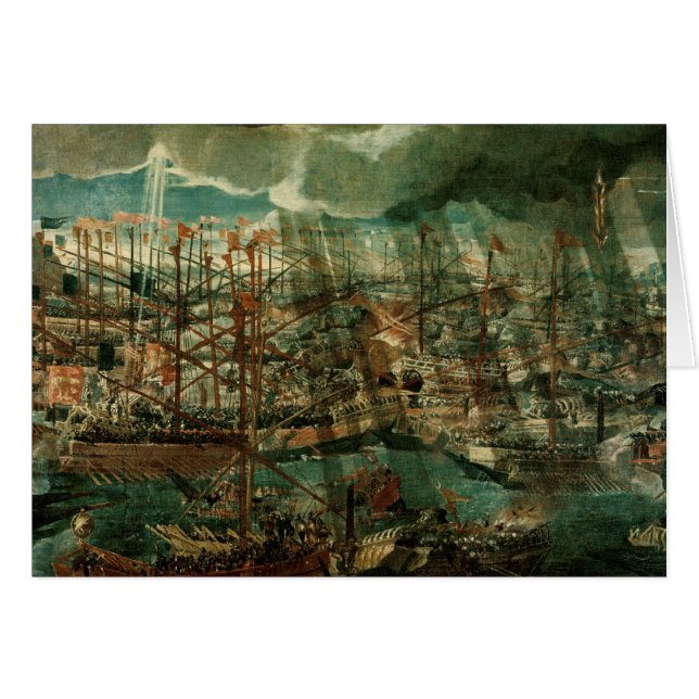 Allégorie de la bataille de Lepanto (Devant horizontal)