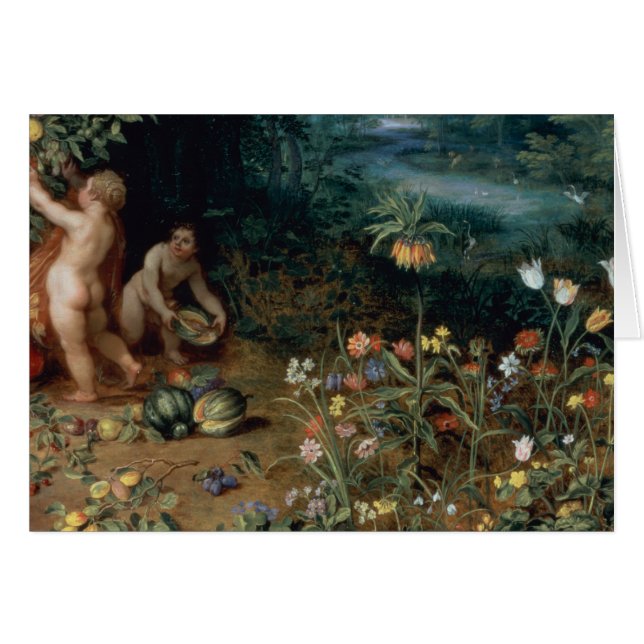 Allégorie de l'abondance, détail (Devant horizontal)