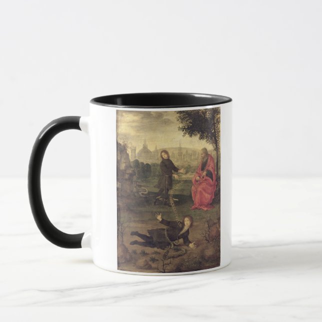 Allegory, c.1485-90 (oil on panel) mug (Left)