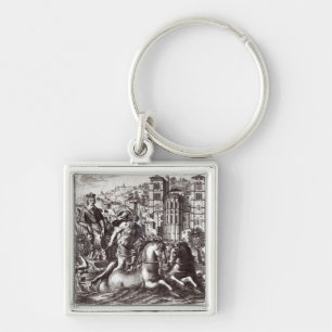 Allegory celebrating keychain