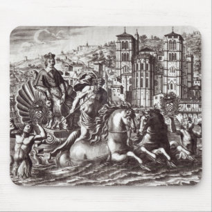 Allegory celebrating mouse pad