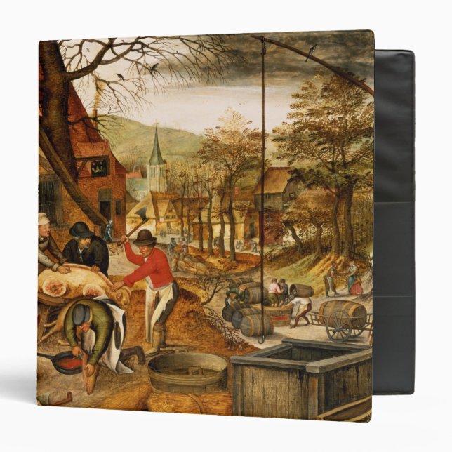 Allegory of Autumn Binder (Front/Inside)