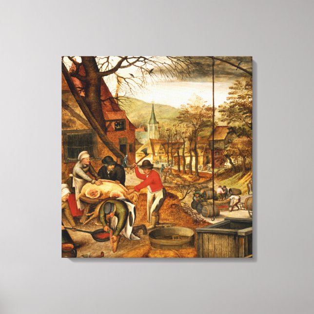 Allegory of Autumn Canvas Print (Front)