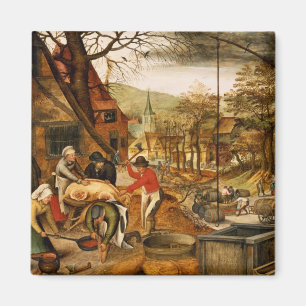 Allegory of Autumn Magnet