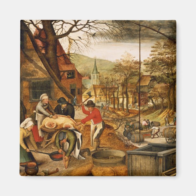 Allegory of Autumn Magnet (Front)