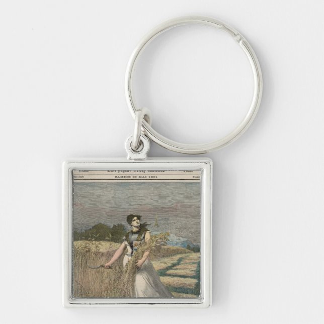 Allegory of France Keychain (Front)