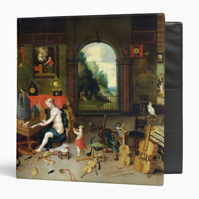 Allegory of Hearing Binder (Front/Inside)