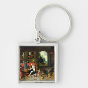 Allegory of Hearing Keychain