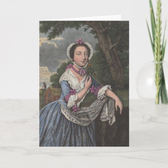 Allegory of June - Greeting Card (Front)