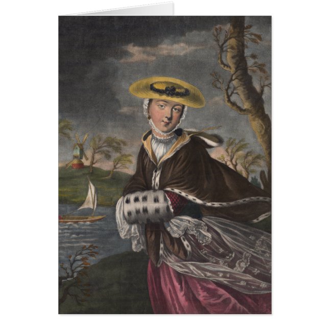 Allegory of March - Beautiful Woman (Front)