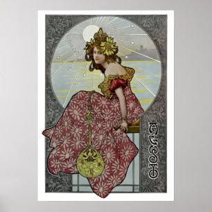 Allegory of March by Gaspar Camps Poster