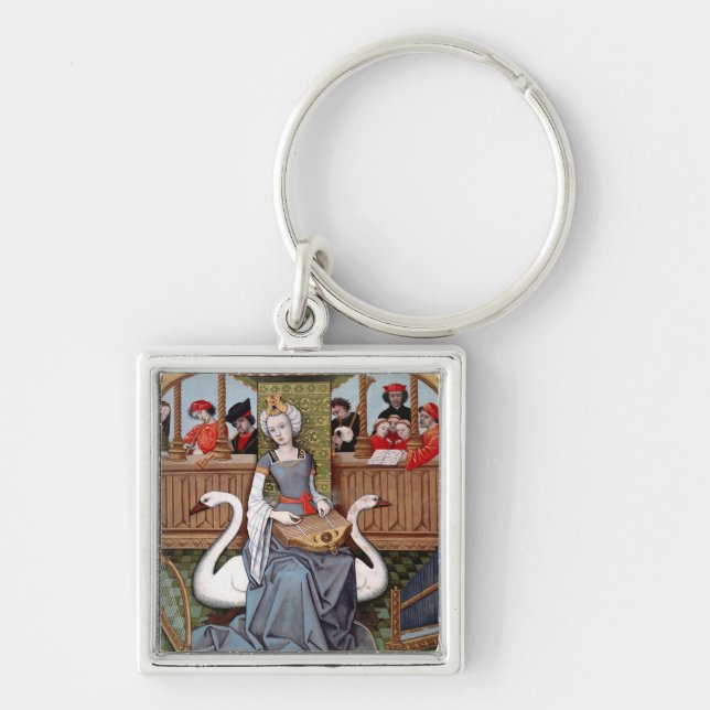 Allegory of Music Keychain (Front)