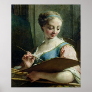 Allegory of Painting Poster