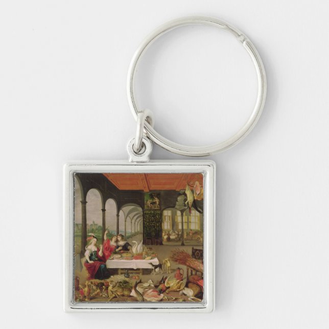 Allegory of Taste Keychain (Front)