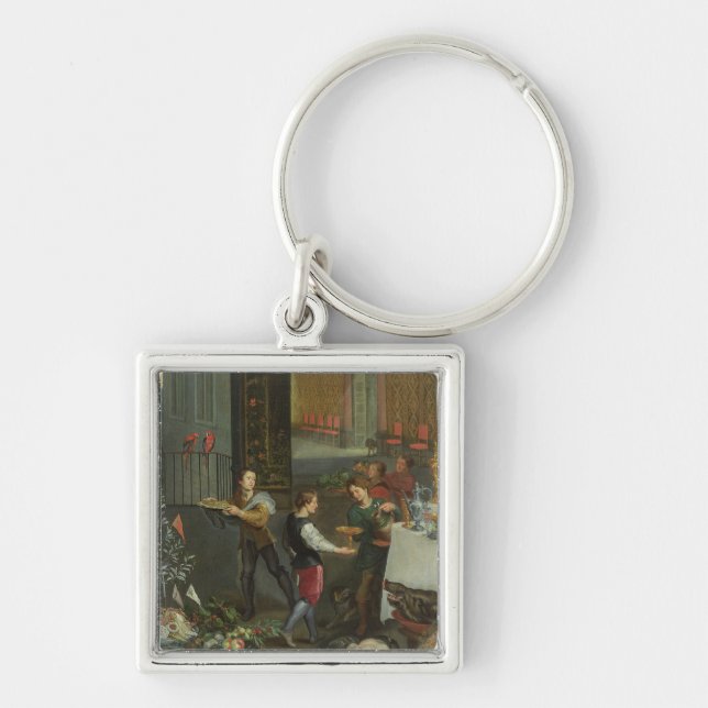 Allegory of Taste Keychain (Front)