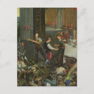 Allegory of Taste Postcard