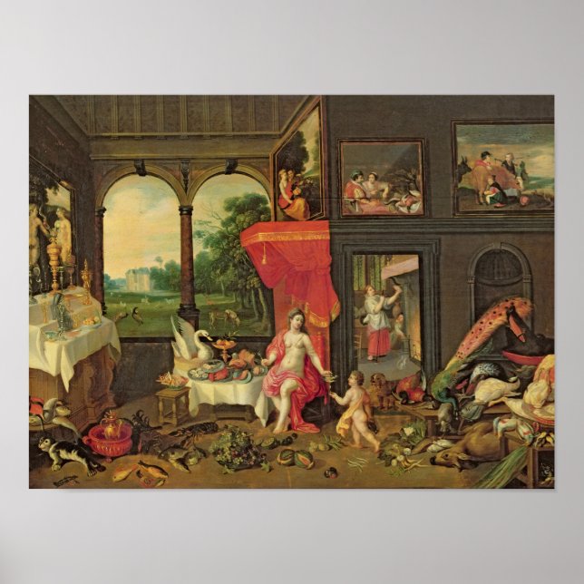 Allegory of Taste Poster (Front)