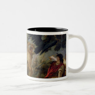 Allegory of the Battle of Austerlitz Two-Tone Coffee Mug