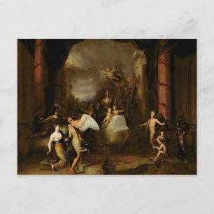 Allegory of the city of Amsterdam Postcard