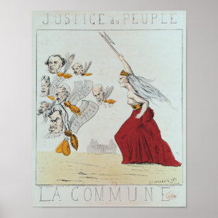 Allegory of the Commune, 1871 Poster