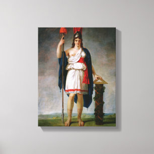 Allegory of the Republic Canvas Print