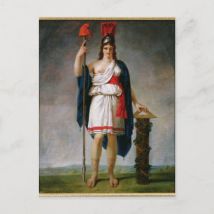 Allegory of the Republic Postcard