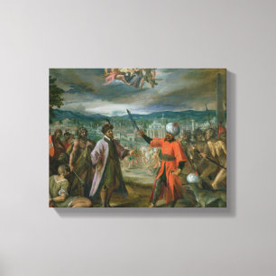 Allegory of the Turkish Wars Canvas Print