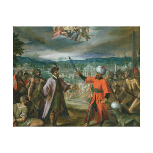 Allegory of the Turkish Wars Canvas Print