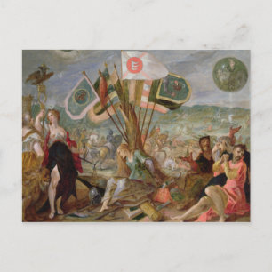 Allegory of the Turkish Wars Postcard