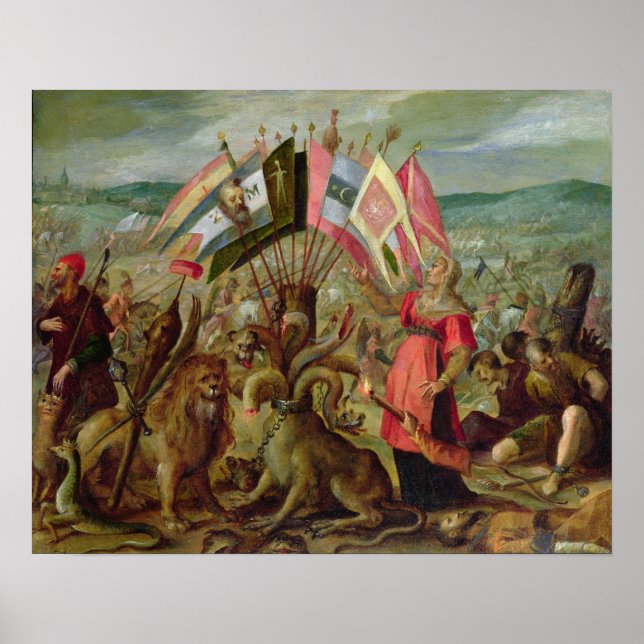 Allegory of the Turkish Wars Poster (Front)