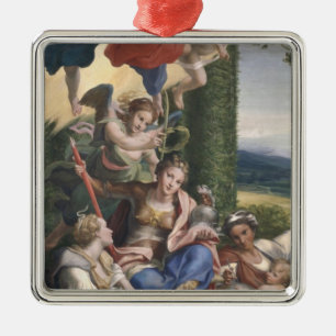 Allegory of the Virtues, c.1529-30 Metal Ornament