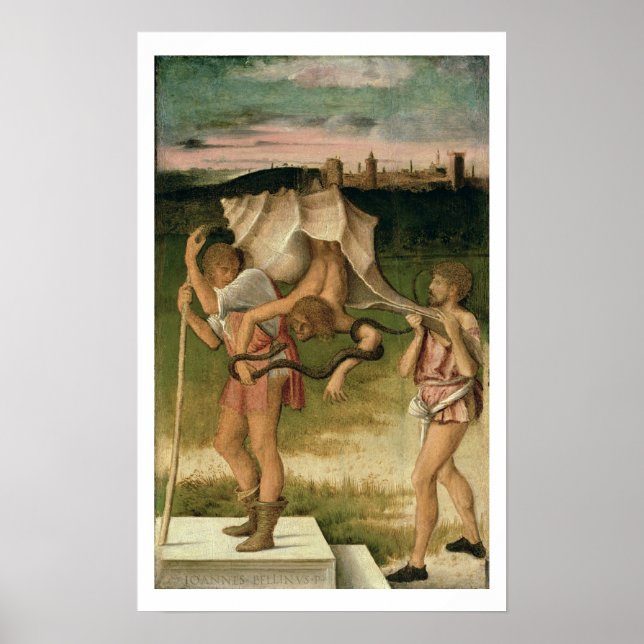 Allegory of Wisdom (oil on panel) Poster (Front)