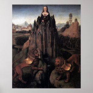 Allegory with a Virgin - Hans Memling - c1480 Poster