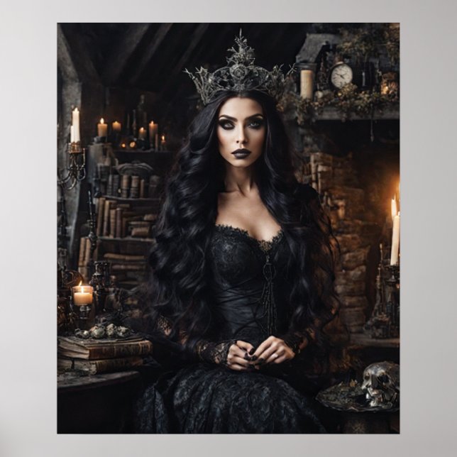 Allegra The Queen Of Witches Poster (Front)